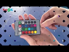 Décoration d'éclairage gonflable en tissu de nylon 190T avec télécommande