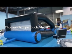 Jeux de tir gonflables en PVC IPS pour enfants adultes 5.3x3.5x3.3mH