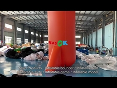 La voûte gonflable bleue de la publicité de voûte imperméabilisent la voûte d'Inflable pour Adversting/événements