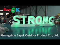 décoration de allumage gonflable