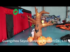 Pumpkin gonflable pour Halloween Yard Arbre de décoration de l' Halloween