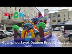 Glissière gonflable de videur