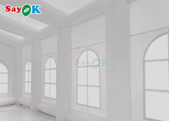 Tente gonflable extérieure couleur LED Tente gonflable extérieure cube Tente gonflable de mariage