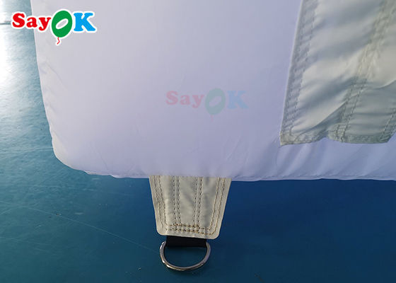 Tente gonflable de camping 8x8x5m Tente gonflable de jardin Led à l'extérieur Location de tentes gonflables