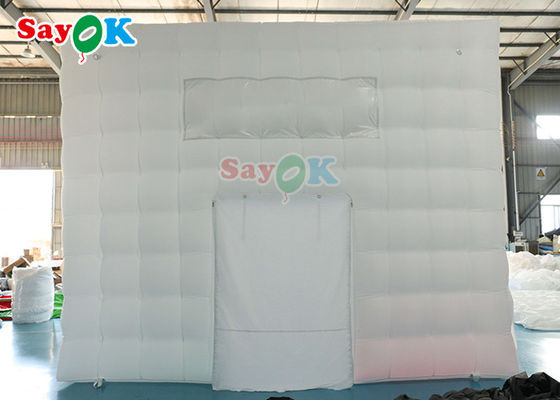 Club de nuit de lounge Tente de camping gonflable Tente gonflable avec lumières Tente gonflable