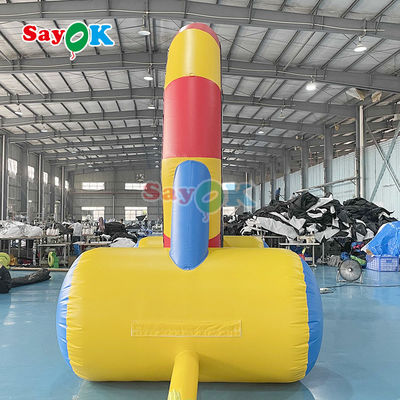 Jeu à double face 13ft football gonflable Dart Board football gonflable Dart Kick Goal Jeu pour le jeu de sports en plein air