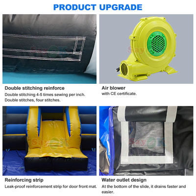 Château gonflable gonflable de Noël