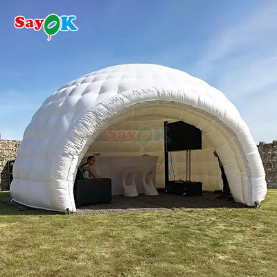OEM / ODM Tissu durable d'Oxford Tente gonflable extérieure grande igloo pour la promotion de club d'événements de fête