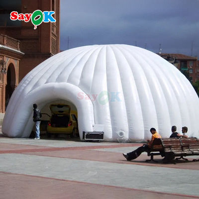 OEM / ODM Tissu durable d'Oxford Tente gonflable extérieure grande igloo pour la promotion de club d'événements de fête