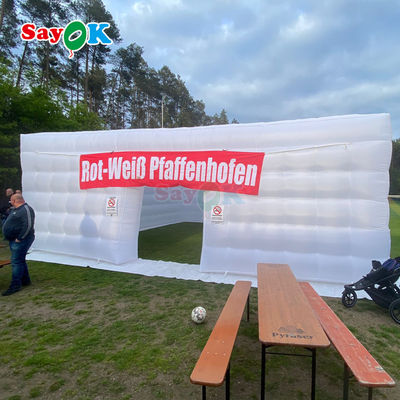 Tente gonflable avec souffleur d'air