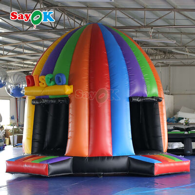 Tente dôme disco gonflable portable résistante aux UV et ignifuge pour événements extérieurs et fêtes