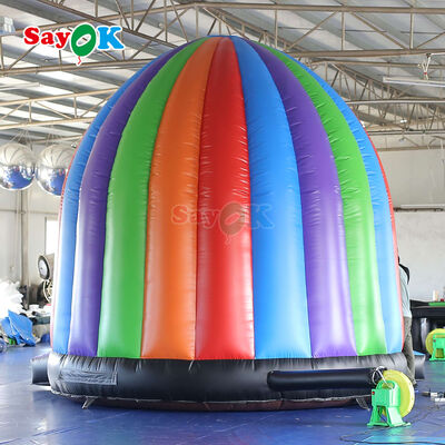Tente dôme disco gonflable portable résistante aux UV et ignifuge pour événements extérieurs et fêtes