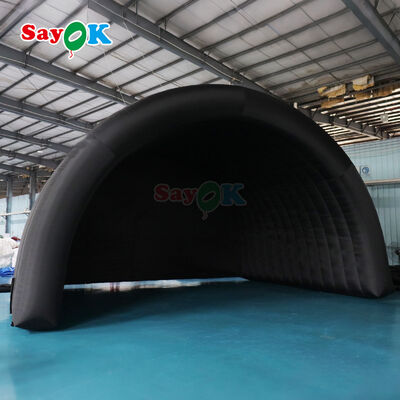Tente à air durable, couverture de scène gonflable, auvent pour concerts et spectacles