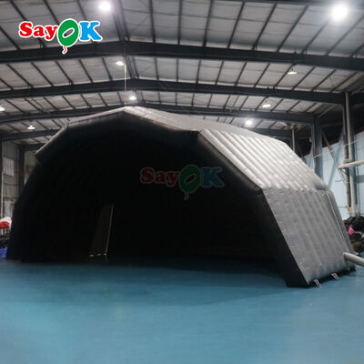 Tente d'abri de scène gonflable en PVC personnalisée pour les événements de spectacles en plein air et les concerts