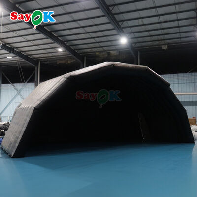 Tente d'abri de scène gonflable en PVC personnalisée pour les événements de spectacles en plein air et les concerts