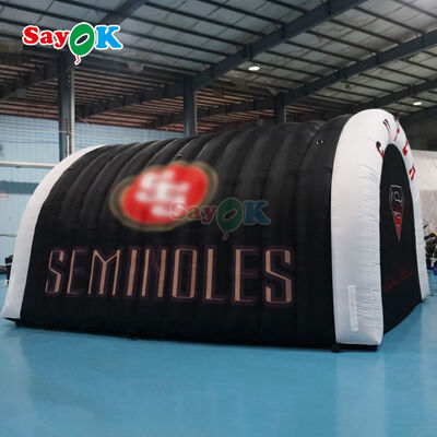 Portable Inflatable Event Tunnel with Custom Logo Printed and Durable 210D Oxford Cloth for Outdoor Sports
