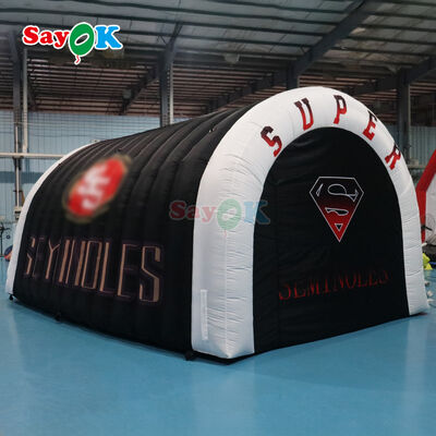 Portable Inflatable Event Tunnel with Custom Logo Printed and Durable 210D Oxford Cloth for Outdoor Sports