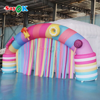Waterproof Outdoor Inflatable Birthday Arch with Easy Setup