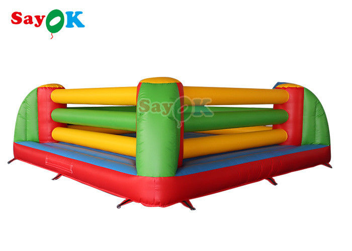 Boxe gonflable Ring For Kids d'Oxford de jeux de sports de concurrence extérieure 5x5x1.5m