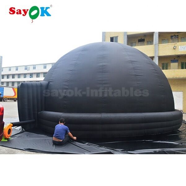 360 degrés plein dôme Écoles pour enfants Équipement Star de cinéma Tente de projection Mobile Portable Planétarium gonflable dôme à vendre
