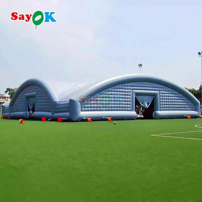 Sayok Free 3D Design Étagère en PVC Grands meubles gonflables Bâtiments Stade de sport géant Tente gonflable