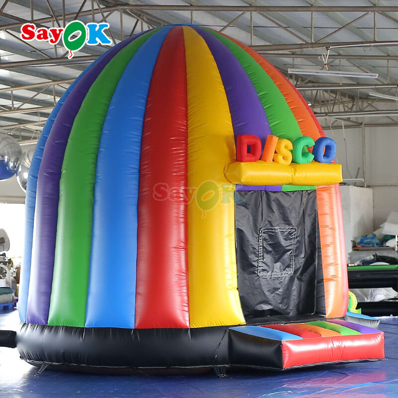 Tente dôme disco gonflable portable résistante aux UV et ignifuge pour événements extérieurs et fêtes