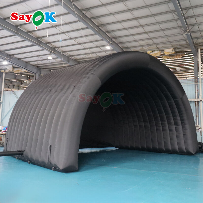 Tente à air durable, couverture de scène gonflable, auvent pour concerts et spectacles