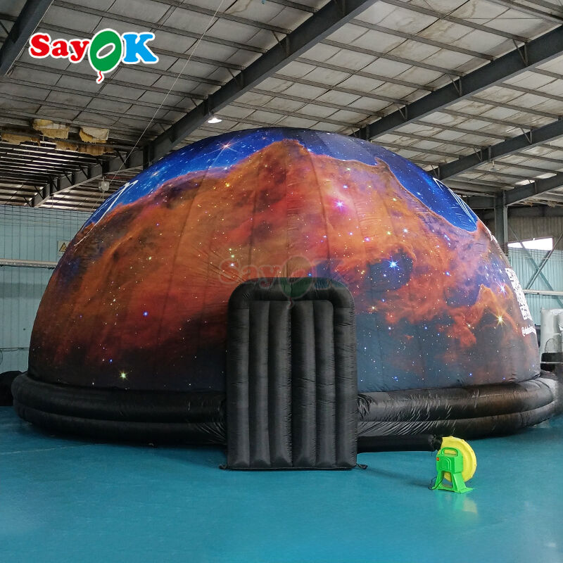 Dôme de planétarium gonflable mobile professionnel de 10 m pour l' école